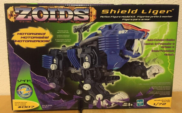 RZ-007 Shield Liger (Shield Liger), Zoids, Hasbro, Takara Tomy, Model Kit, 1/72