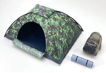 Tent Set A, Dragon Horse, Model Kit, 1/12, 4589565812595
