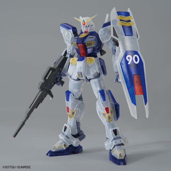 F90 Gundam F90 (Clear Color), Kidou Senshi Gundam F90, Bandai Spirits, Model Kit, 1/100