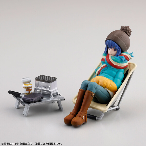 Shima Rin, Yurucamp, Kaiyodo, Model Kit, 1/24