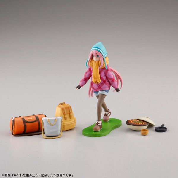 Kagamihara Nadeshiko, Yurucamp, Kaiyodo, Model Kit, 1/24