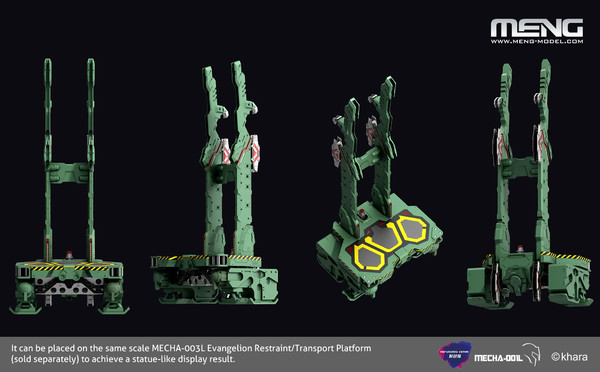 Evangelion Restraint/Transport Platform (Pre-colored), Evangelion Shin Gekijouban, Meng Model, Model Kit, 4973028508116