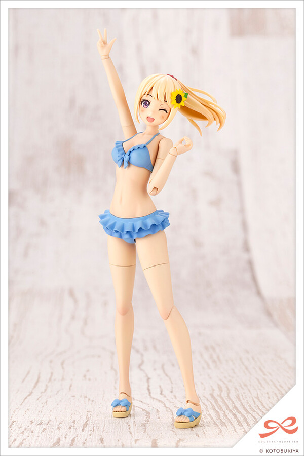 Yuki Madoka (Swim Style, Dreaming Style Sunny Sky), Original, Kotobukiya, Model Kit, 1/10, 4934054044030