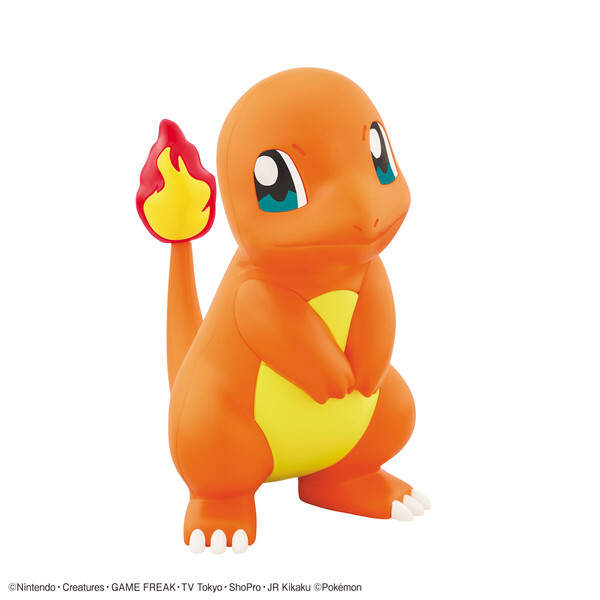 Hitokage, Pocket Monsters, Bandai Spirits, Model Kit