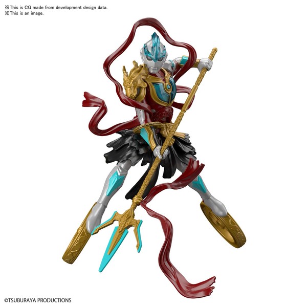 Ultraman Ginga (Nezha Armour), Ultraman Eiyuden, Bandai Spirits, Model Kit