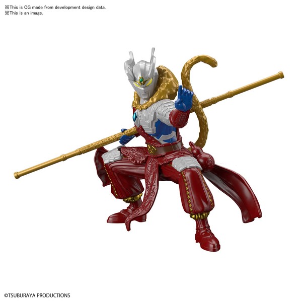 Ultraman Zero (Wukong Armour), Ultraman Eiyuden, Bandai Spirits, Model Kit