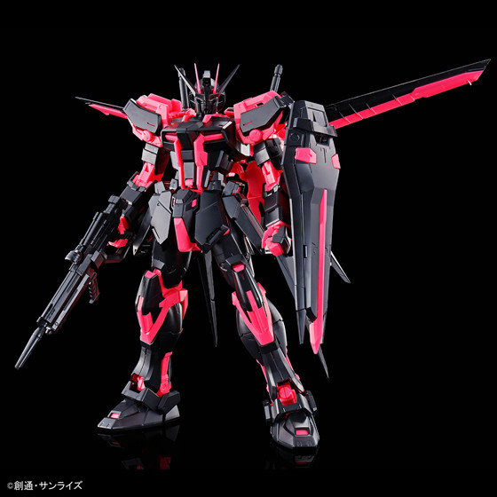 GAT-X105 Strike Gundam, GAT-X105+AQM/E-X01 Aile Strike Gundam (Neon Pink), Kidou Senshi Gundam SEED, Bandai Spirits, Model Kit, 1/100