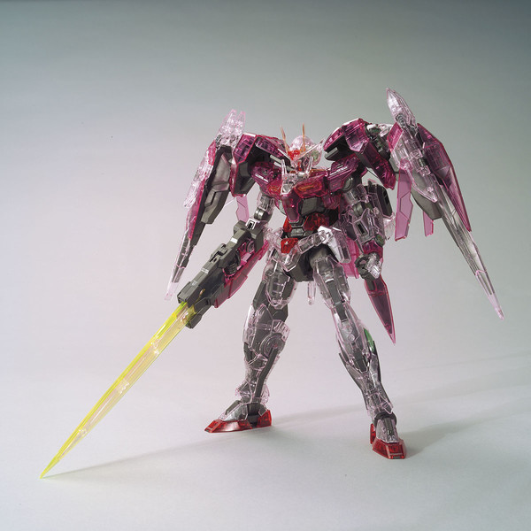 GN-0000+GNR-010 Trans-Am Raiser (Clear Color), Kidou Senshi Gundam 00, Bandai, Model Kit, 1/100