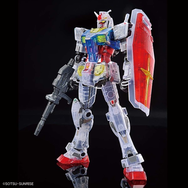 RX-78F00 Gundam (Clear Color), Bandai Spirits, Model Kit, 1/100