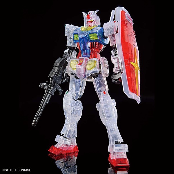 RX-78F00 Gundam (Clear Color), Bandai Spirits, Model Kit, 1/144