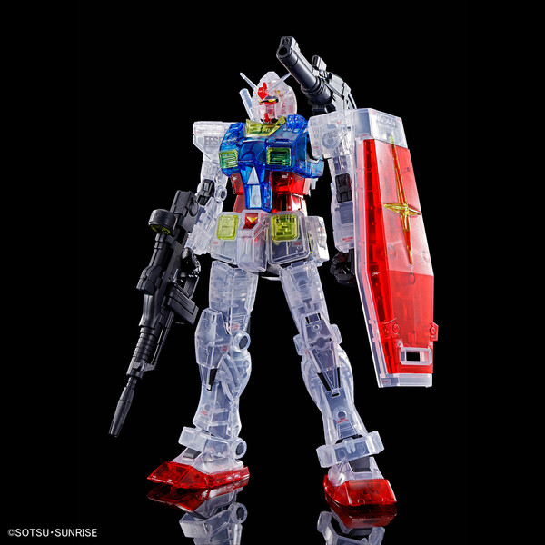 RX-78-02 Gundam (Clear Color), Kidou Senshi Gundam: The Origin, Bandai Spirits, Model Kit, 1/144