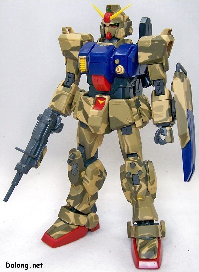 RX-79[G] Gundam Ground Type (Camouflage Coating Variation (Desert A)), Kidou Senshi Gundam: Dai 08 MS Shotai, Bandai, Model Kit, 1/100