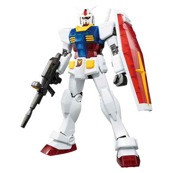 RX-78-2 Gundam (Solid Clear Standard), Kidou Senshi Gundam, Bandai Spirits, Model Kit, 1/48