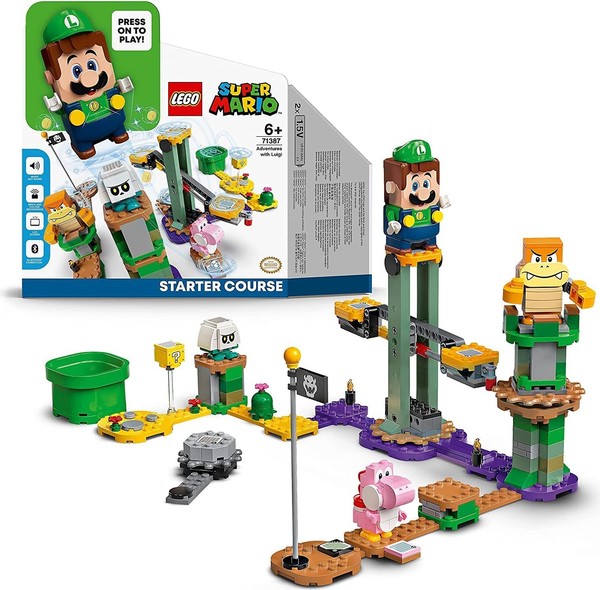 Bunbun, Hone Kuribou, Luigi, Yoshi, Super Mario Brothers, Lego, Model Kit