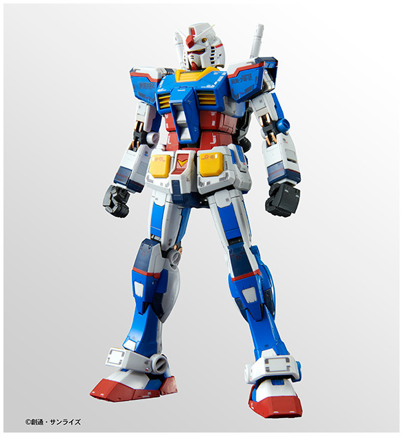 RX-78-2 Gundam (Team Bright Custom), Gundam Build Real, Bandai Spirits, Model Kit, 1/144