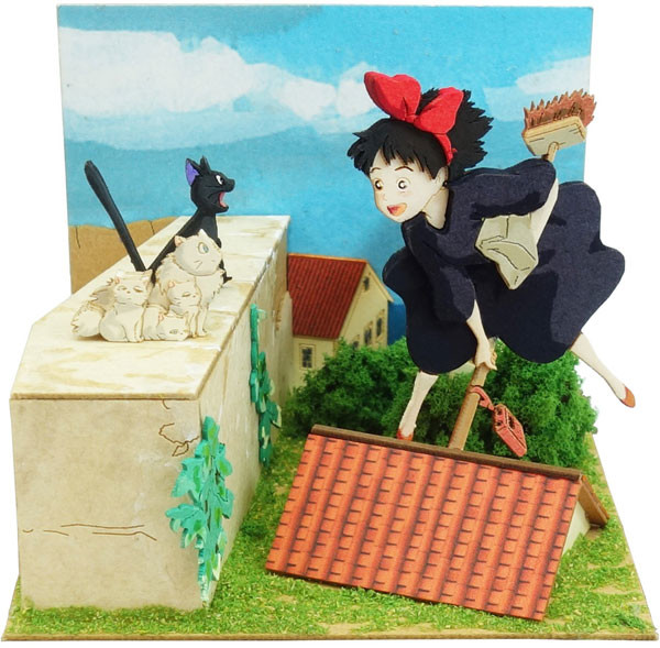 Jiji, Kiki (Kiki and Jiji's Family), Majo No Takkyuubin, Sankei, Model Kit