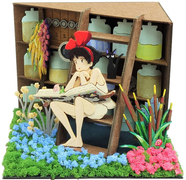 Jiji, Kiki (Witch's Medicinal Grass Storage), Majo No Takkyuubin, Sankei, Model Kit