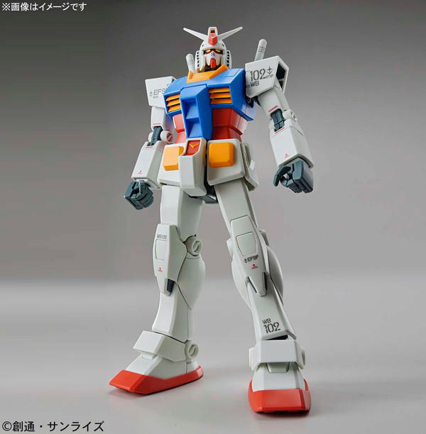 RX-78-2 Gundam (Perfect Gundam, Anime Color), Kidou Senshi Gundam, Bandai Spirits, Model Kit, 1/100