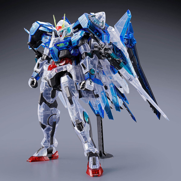 GN-0000 00 Gundam, GN-0000+GNR-010/XN 00 XN Raiser, GNR-010/XN - XN Raiser (Clear Color), Kidou Senshi Gundam 00V, Bandai Spirits, Model Kit, 1/100