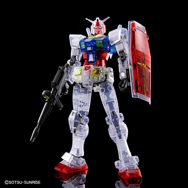 RX-78-2 Gundam (Clear Color), Kidou Senshi Gundam, Bandai Spirits, Model Kit, 1/144