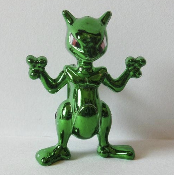 Mewtwo (Metallic Green), Pocket Monsters, Bandai, Model Kit