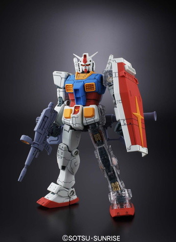 RX-78-2 Gundam (Animation Color), Kidou Senshi Gundam, Bandai, Model Kit, 1/100