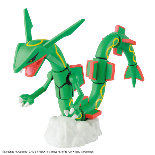 Rayquaza, Pocket Monsters, Bandai Spirits, Model Kit