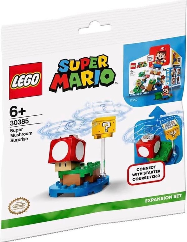 Super Mushroom Surprise, Super Mario Brothers, The Lego Group, Model Kit