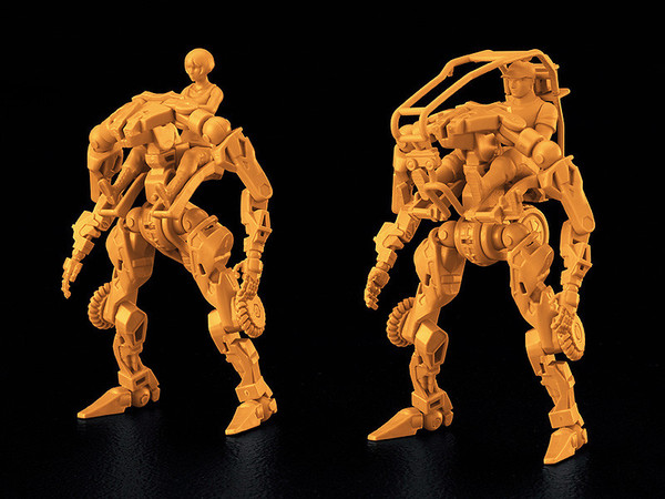 Multi-purpose Exoframe (Yellow), Obsolete, Good Smile Company, Model Kit, 1/35, 4580590117587