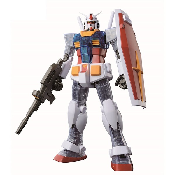 FF-X7 Core Fighter, RX-78-2 Gundam (Solid Clear Standard), Kidou Senshi Gundam, Bandai Spirits, Model Kit, 1/100