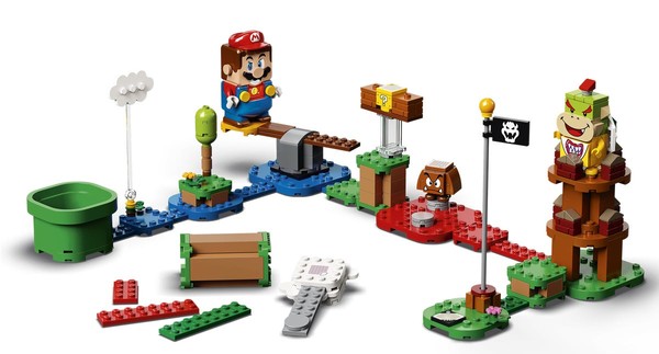 Koopa Jr., Kuribou, Mario, Super Mario Brothers, Lego, Model Kit
