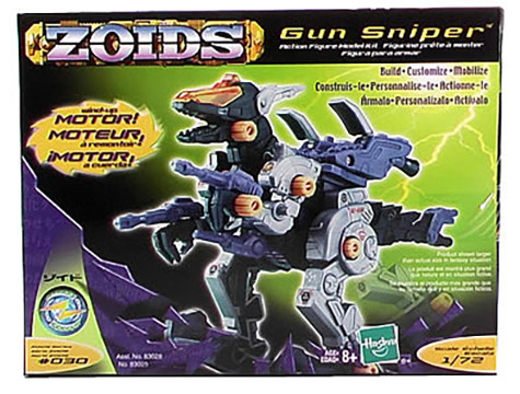 RZ-030 Gun Sniper, Zoids, Hasbro, Takara Tomy, Model Kit, 1/72