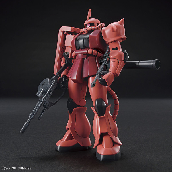 Char Aznable's MS-06S Zaku II Commander Type, Kidou Senshi Gundam, Bandai Spirits, Model Kit, 1/144, 4573102604538