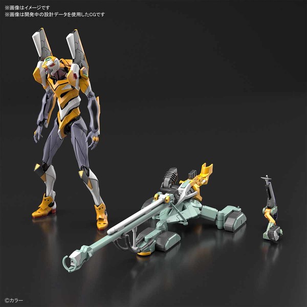 EVA-00, EVA-00 Kai (DX Positron Gun Set), Evangelion Shin Gekijouban, Bandai Spirits, Model Kit, 4573102602589