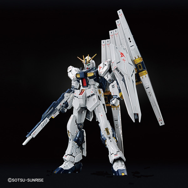 RX-93 v Gundam (Titanium Finish), Kidou Senshi Gundam: Char's Counterattack, Bandai Spirits, Model Kit, 1/144