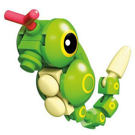 Caterpie (Trainer Pack), Pocket Monsters, Mattel, Mega Brands Inc., Model Kit