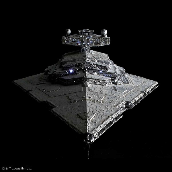 Star Destroyer (Lighting Model), Star Wars, Bandai Spirits, Model Kit, 1/5000, 4573102576255