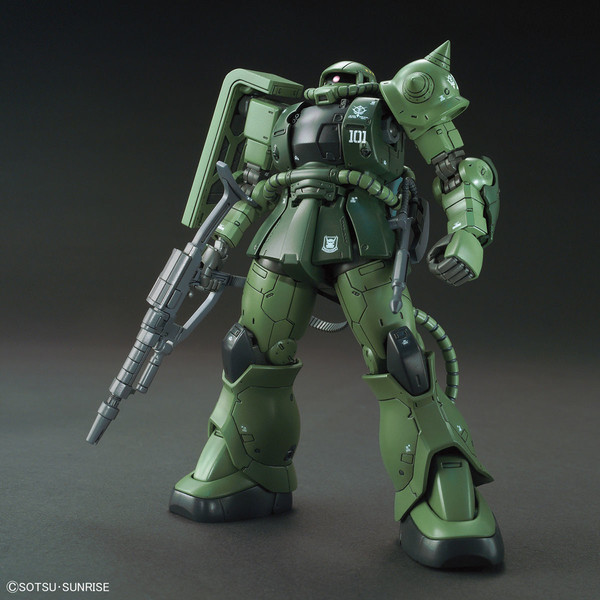 MS-06C-6/R6 Zaku II Type C6/R6, Kidou Senshi Gundam: The Origin, Bandai Spirits, Model Kit, 1/144