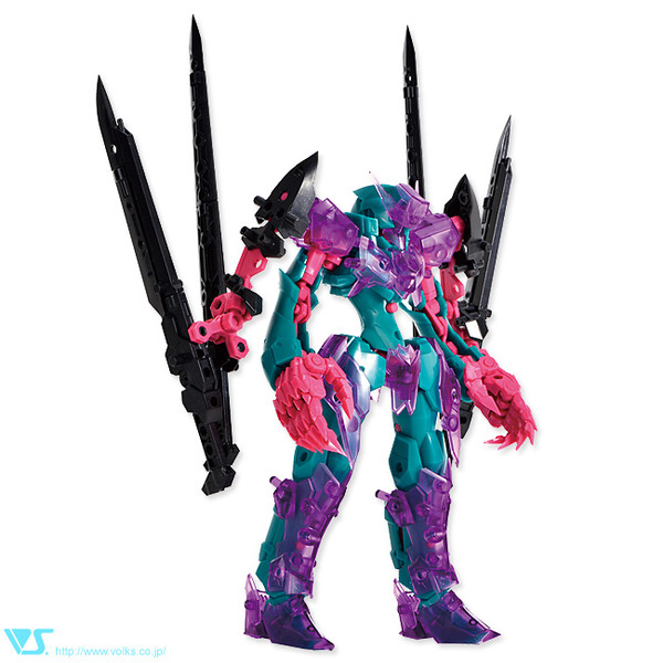 Prime V-RAID (Green × Clear Purple), Volks, Model Kit