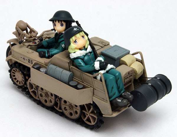 Chito, Yuuri, Shoujo Shuumatsu Ryokou, Platz, Model Kit, 1/35