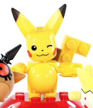 Pikachu (Series 4), Pocket Monsters, Mattel, Mega Brands Inc., Model Kit