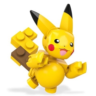 Pikachu (Series 1), Pocket Monsters, Mattel, Mega Brands Inc., Model Kit