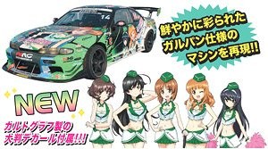 Pacific Racing NAC Girls Und Panzer Type S14 D1Grand Prix 2017, Girls Und Panzer, Platz, Model Kit, 1/24, 4545782048803