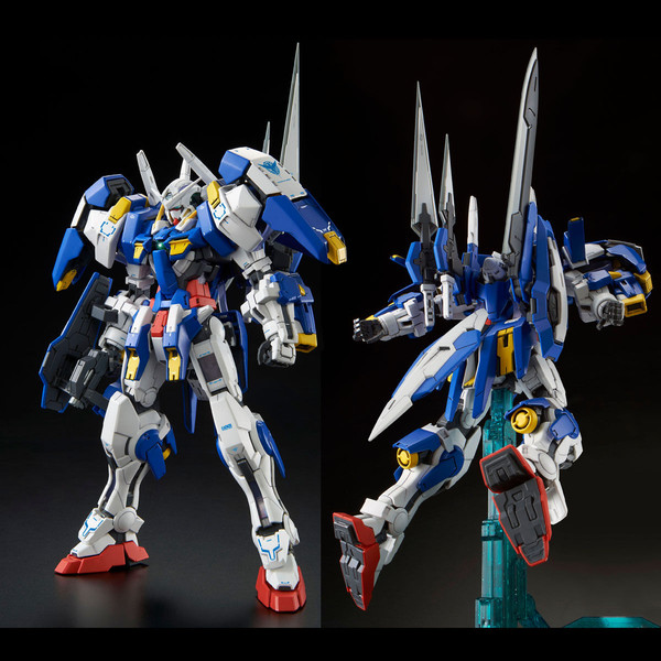 GN-001/hs-A01 Gundam Avalanche Exia, GN-001/hs-A01D Gundam Avalanche Exia', Kidou Senshi Gundam 00V, Bandai, Model Kit, 1/100