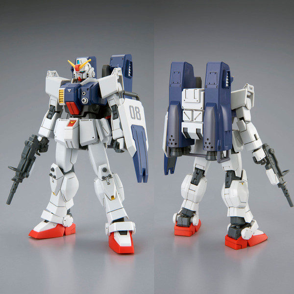 RX-79[G] Gundam Ground Type (Parachute Pack), Kidou Senshi Gundam: Dai 08 MS Shotai, Bandai, Model Kit, 1/144