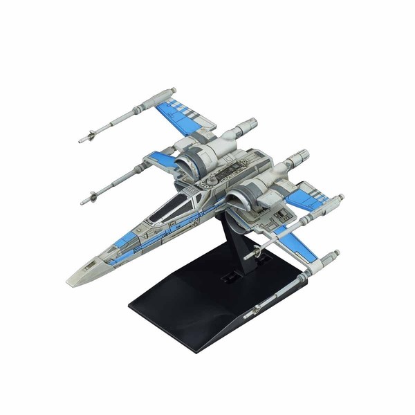 Blue Squadron Resistance X-wing Fighter, Star Wars: The Last Jedi, Bandai, Model Kit, 4549660195535