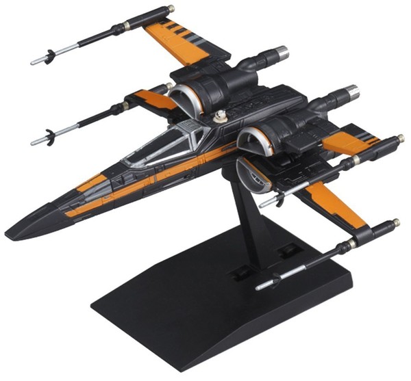 Poe's X-wing Fighter, Star Wars: The Force Awakens, Bandai, Model Kit, 4549660063193
