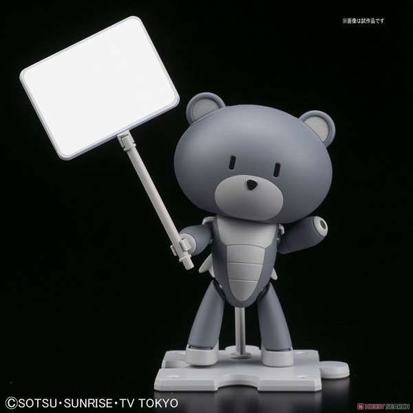 Petit'gguy (Surfacer Gray & Placard), Gundam Build Fighters Try, Bandai, Model Kit, 1/144