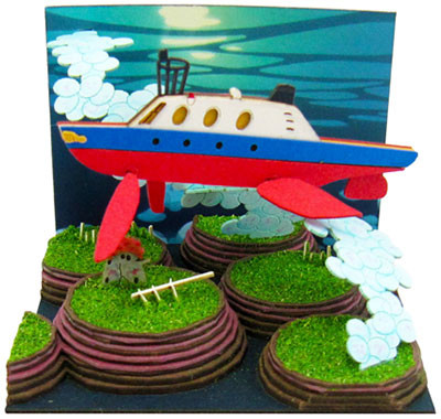 Miniatuart Kit Studio Ghibli Mini (MP07-36) [4580236848547], Gake No Ue No Ponyo, Sankei, Model Kit, 4580236848547