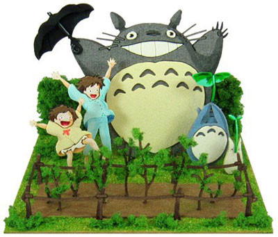 Kusakabe Mei, Kusakabe Satsuki, Medium Totoro, Small Totoro, Totoro, Tonari No Totoro, Sankei, Model Kit